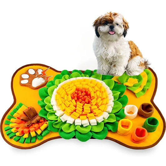 Dog Sniffing Mat for Training, Interactive play, Feeding, Puzzle, Stress reliever