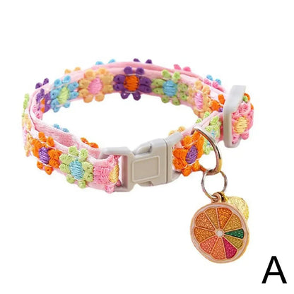 Adjustable Colorful  Collar for Kitty or Puppy