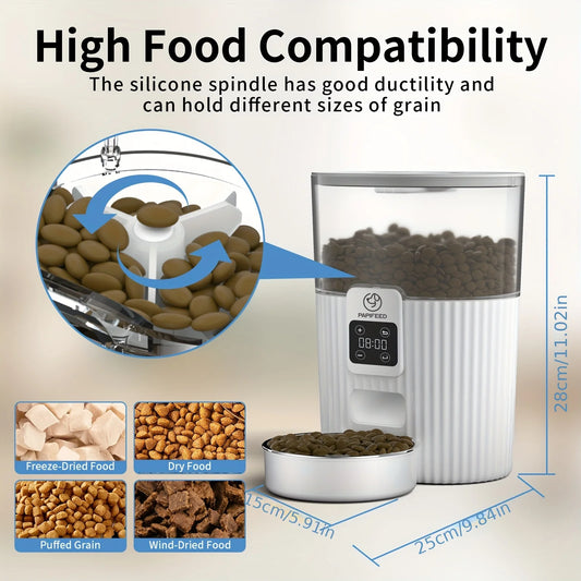 Automatic feeder cat/dog, fixed feeding machine, wifi remote