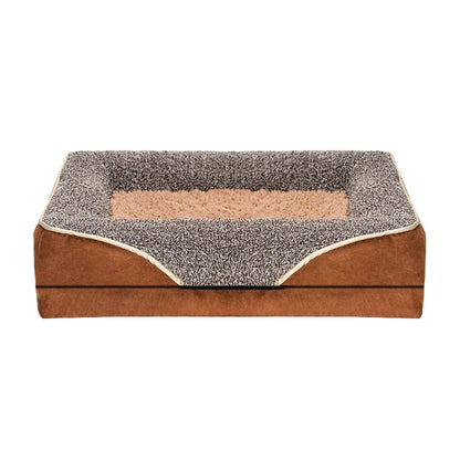 An oversized dog bed for all seasons,