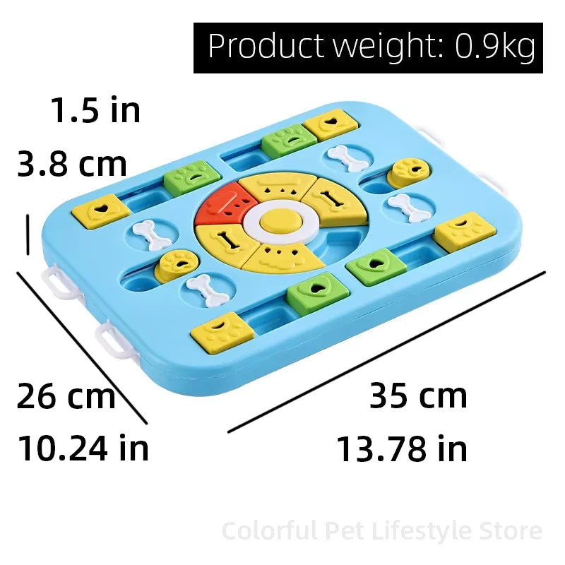 Mentally Stimulating Feeder Puzzle for Large Medium Dogs