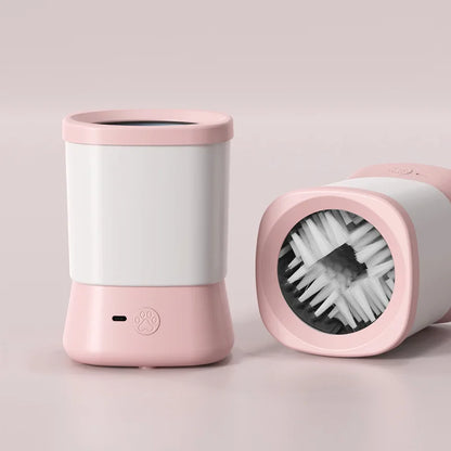 Automatic Pet Foot Washer, Soft and Dense Bristles for Cleaning Cat Dog Paw Cleaner