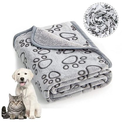 Soft Fluffy Pet Blanket Warm and Comfortable for Cat/Dogs