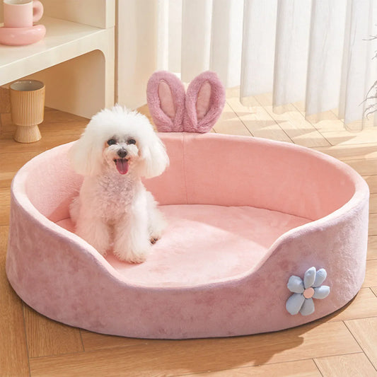 Soft Warm Pet Bed - Washable