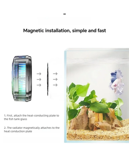 Fighting Fish Tank Cooling Semiconductor Cooler Fan Chiller Aquariums