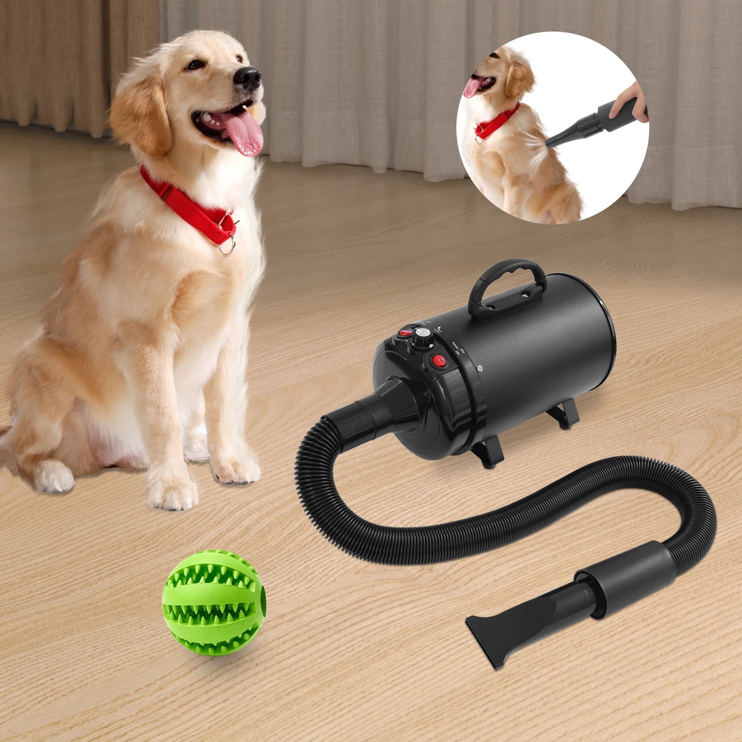 2200W Professional Pet Dryer,  Low Noise