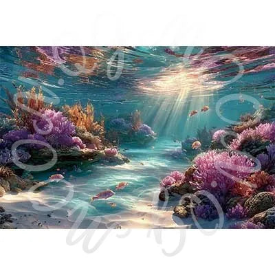 Aquarium Coral Underwater World Background Photography