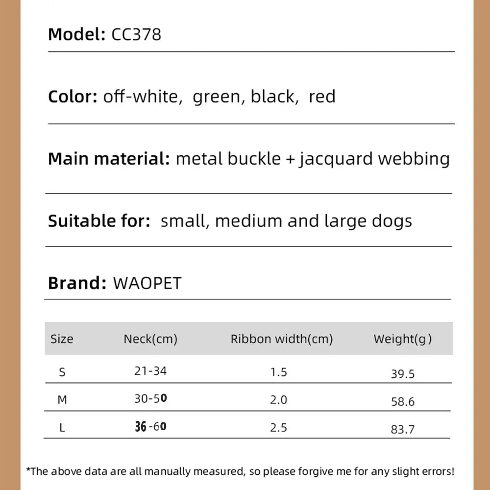 Bohemian Ethnic Style Pet Collars For Small Medium And Large Dogs