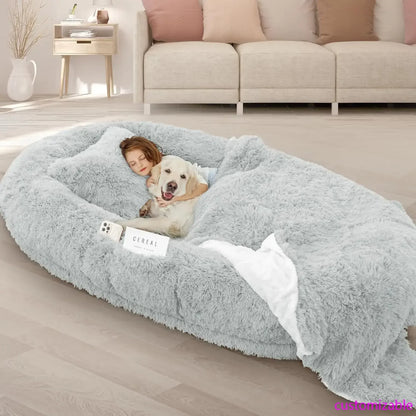 Human Dog Bed, Washable, Giant People Dog Bed Large Oversize Dog Bed