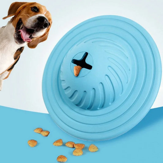IQ Interactive Puzzle, Food Dispensing Dog Treat Ball Chasing Chewing Playing
