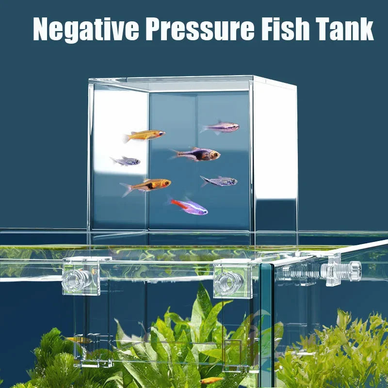 Creative Aquarium Tanks Negative Pressure Ecological Aquascape
