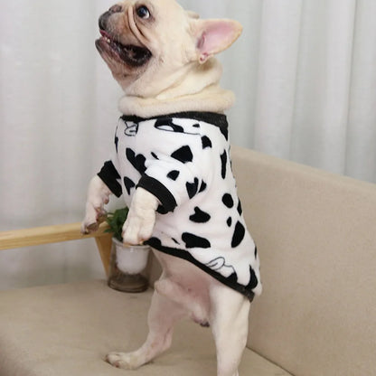 Cute Print Puppy Warm Clothing, Hoodie, Winter Pajamas