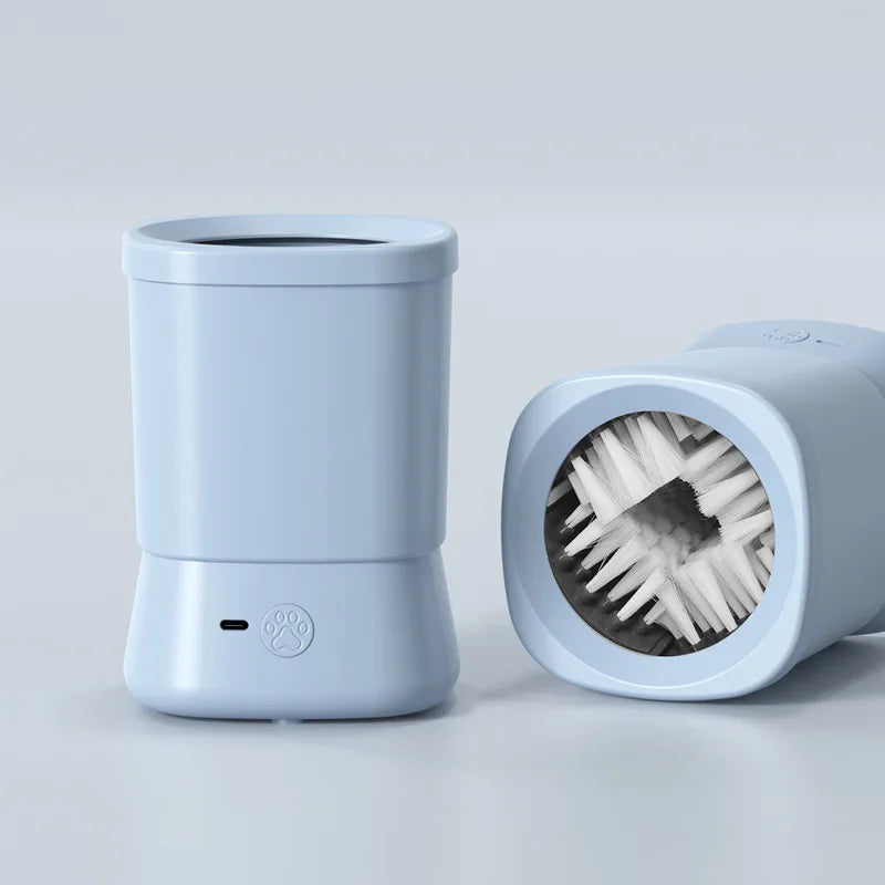 Automatic Pet Foot Washer, Soft and Dense Bristles for Cleaning Cat Dog Paw Cleaner