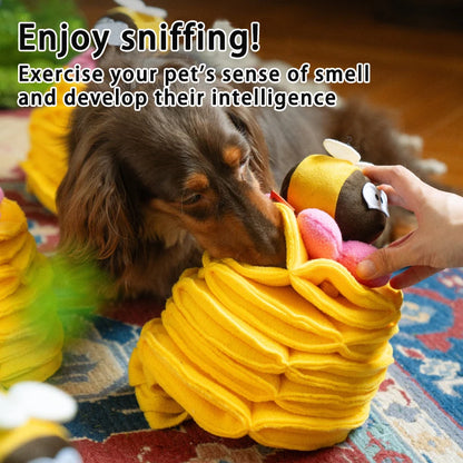 Interactive Dog Sniffing Puzzle, Portable Training Puzzle