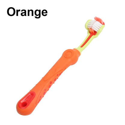 Three Sided Pet Toothbrush
