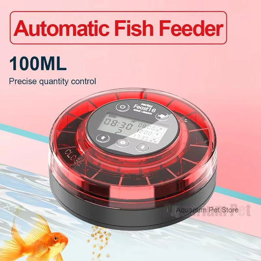 Rechargeable Automatic Food Dispenser with Timer