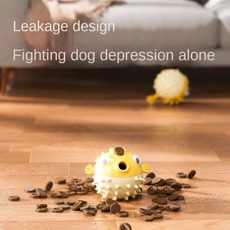 Toy Treat Dog Puzzle Dispenser Ball