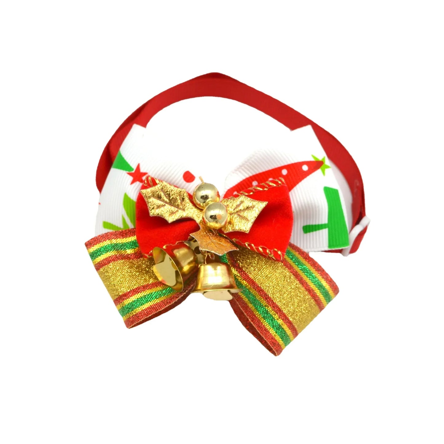 Christmas Bow Tie with Cute Bell