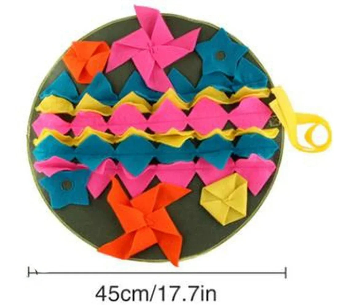 Dog Sniffing Mat for Training, Interactive play, Feeding, Puzzle, Stress reliever