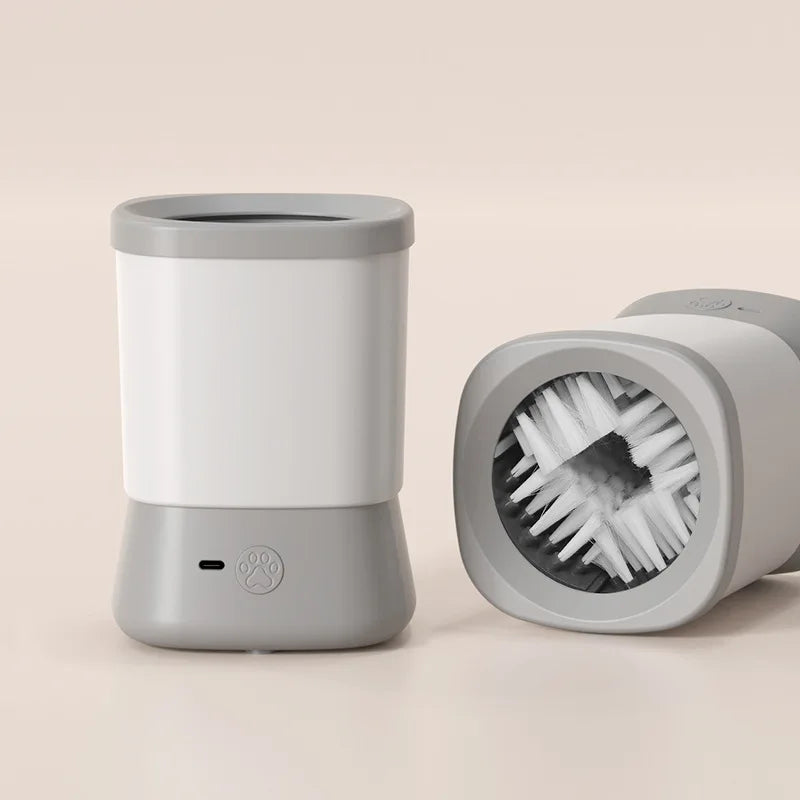 Automatic Pet Foot Washer, Soft and Dense Bristles for Cleaning Cat Dog Paw Cleaner