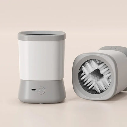 Automatic Pet Foot Washer, Soft and Dense Bristles for Cleaning Cat Dog Paw Cleaner