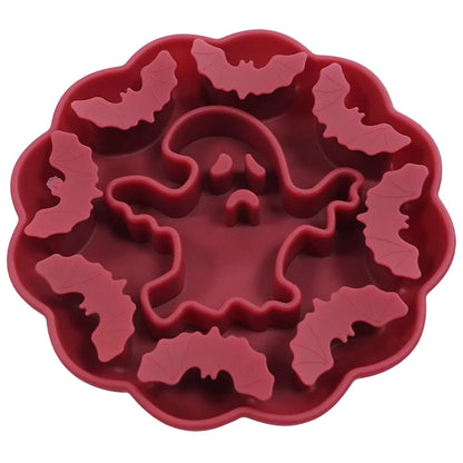 Slow Feed Pet Bowl Non Slip Interactive Lick Pad Chew-Proof Silicone
