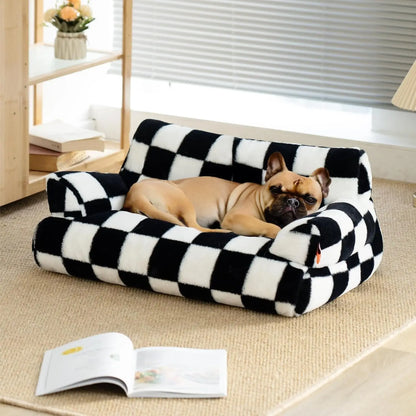 Washable Pet Couch Bed for Medium/Small Dogs/Cat