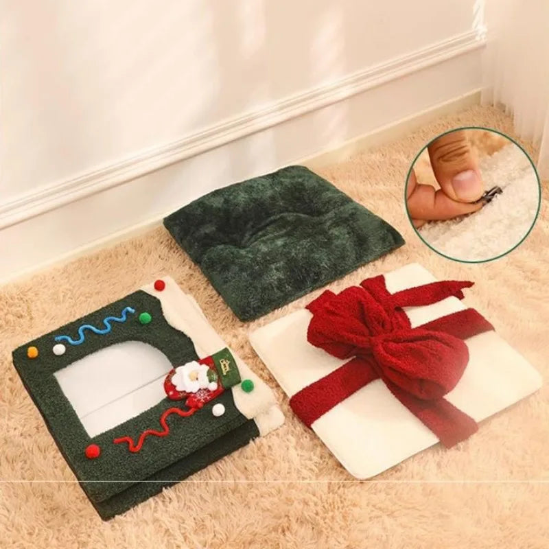 Cat's Christmas Design Nest, Warm Large Space