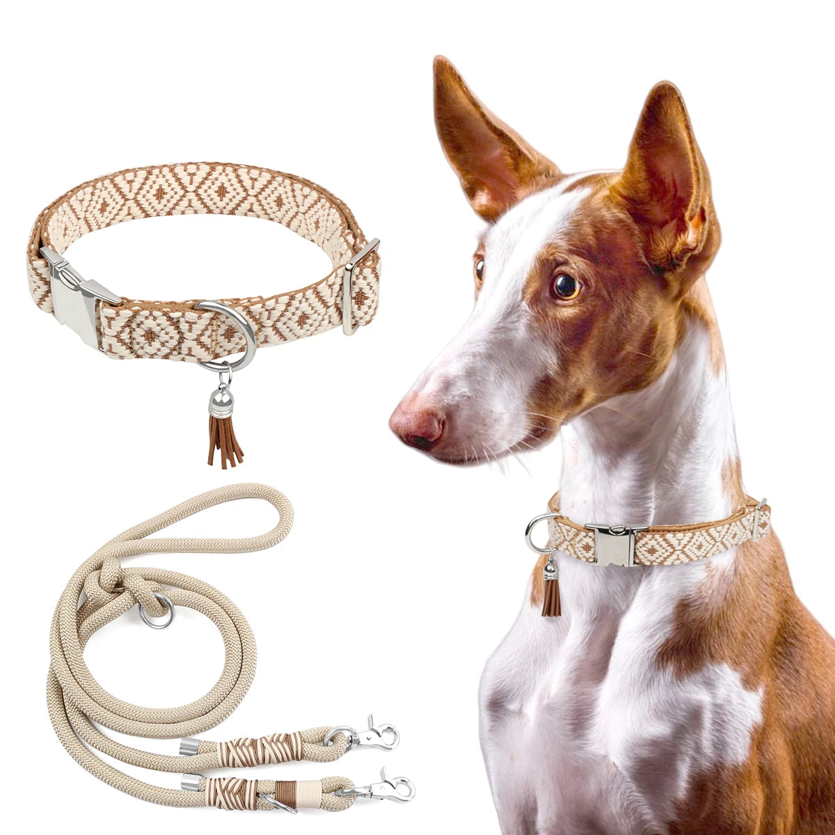 Bohemian Ethnic Style Pet Collars For Small Medium And Large Dogs