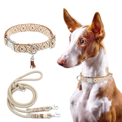 Bohemian Ethnic Style Pet Collars For Small Medium And Large Dogs