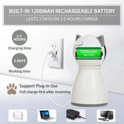 Random Trajectory Motion Activated Automatic Cat Laser Toy