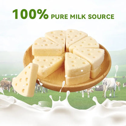 Freeze-dried High Calcium Cheese Snacks Aid Digestion