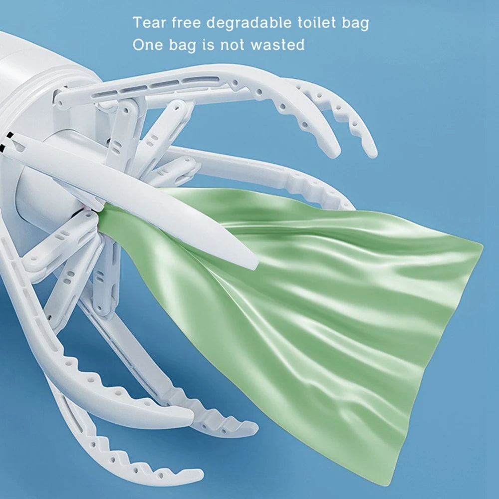 Portable Dog Pooper Scooper With 4 Rolls Tool Bags