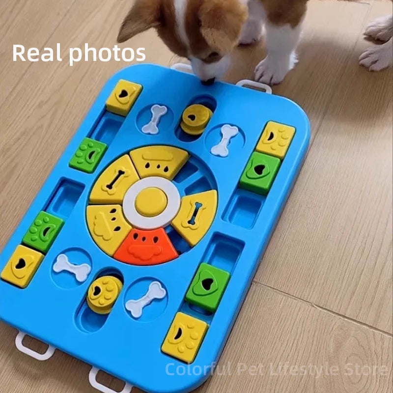 Mentally Stimulating Feeder Puzzle for Large Medium Dogs