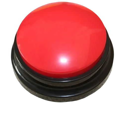 Pet Communication Buttons, Voice Recording Button, Training Buzzer, 30 Second Record Playback