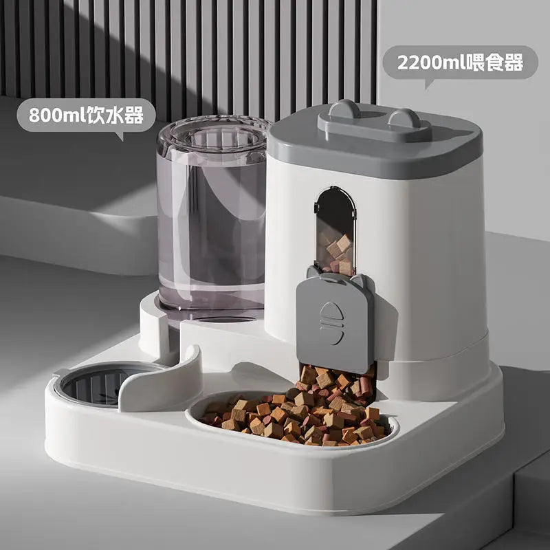 Automatic Dog/ Cat Feeder and Water Dispenser