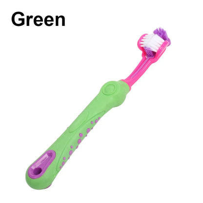 Three Sided Pet Toothbrush