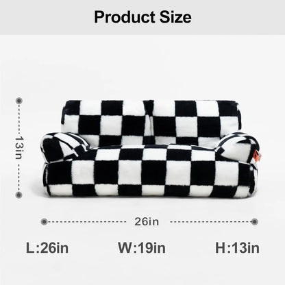 Washable Pet Couch Bed for Medium/Small Dogs/Cat