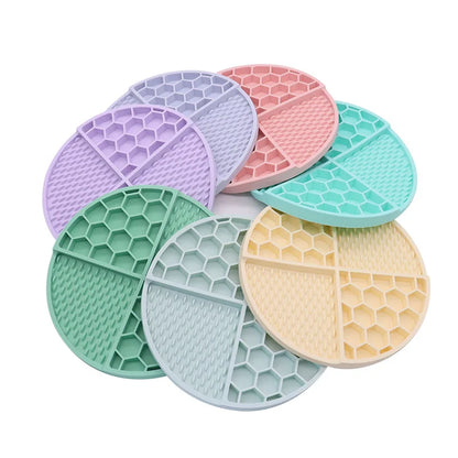 Silicone Licking Mat, Slow Feeder With Suction Cup