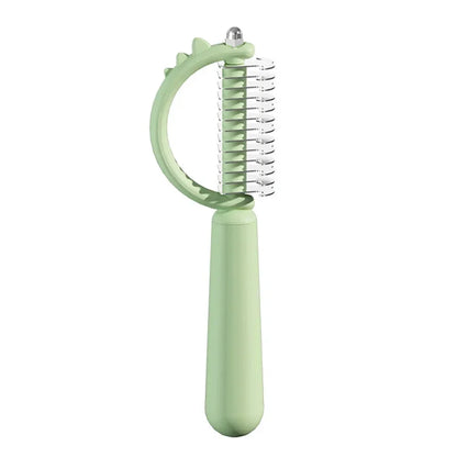 Detangler Comb for Fur Trimming Dematting Long Hair Curly Pet