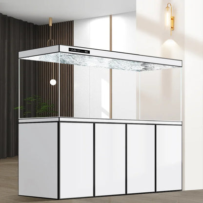 Modern Ornamental Floor Aquarium Luxury Living Room