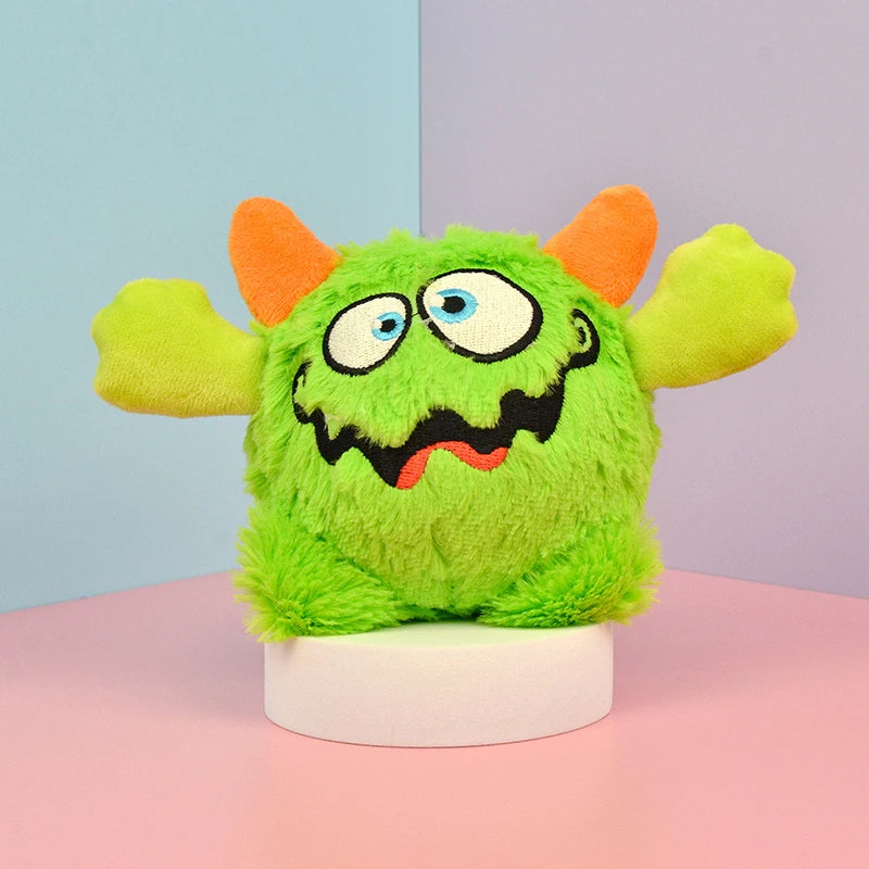 Interactive Plush Toy Balls for Small Dogs Play Bite Resistant Chew Ball Toys Dogs Puzzle Training Toys