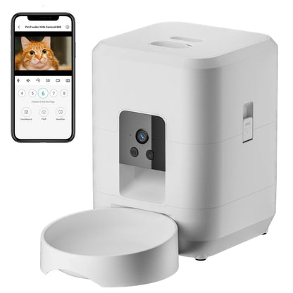 Automatic Cat Food Feeder with Camera, Video, WIFI, Remote Control