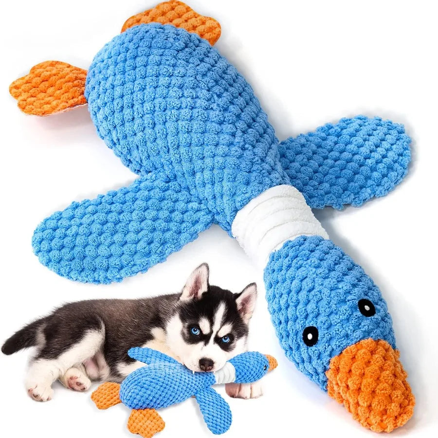Indestructible Goose Dog Toy for Aggressive Chewers