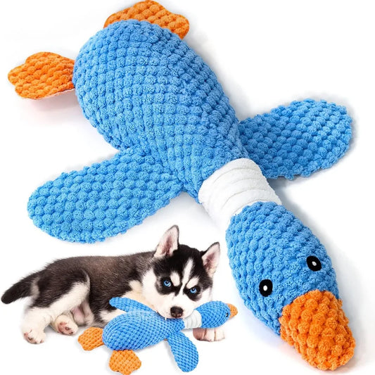 Indestructible Goose Dog Toy for Aggressive Chewers