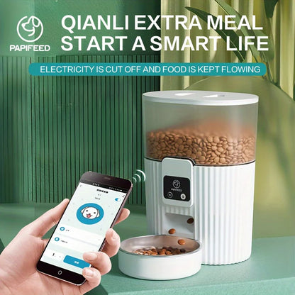 Automatic feeder cat/dog, fixed feeding machine, wifi remote