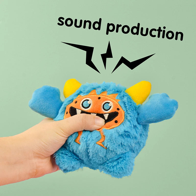 Interactive Plush Toy Balls for Small Dogs Play Bite Resistant Chew Ball Toys Dogs Puzzle Training Toys