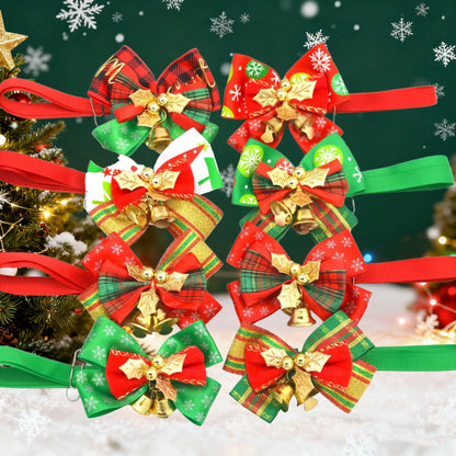 Christmas Bow Tie with Cute Bell