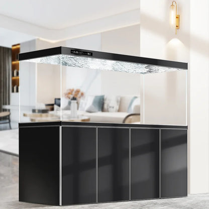 Modern Ornamental Floor Aquarium Luxury Living Room