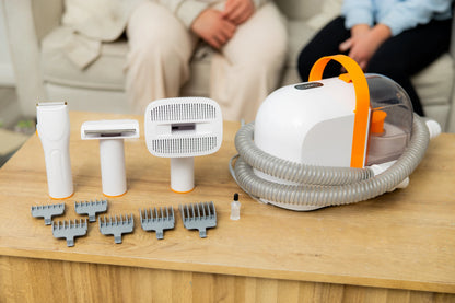 Dog Grooming Vacuum with Pet Clippers,